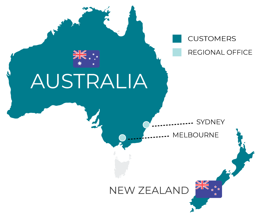 Port Cities - locations in Australia & New Zealand