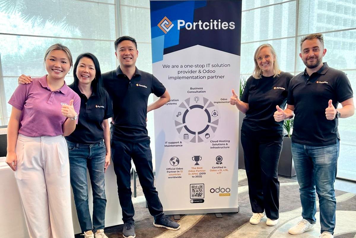 People at Portcities Singapore