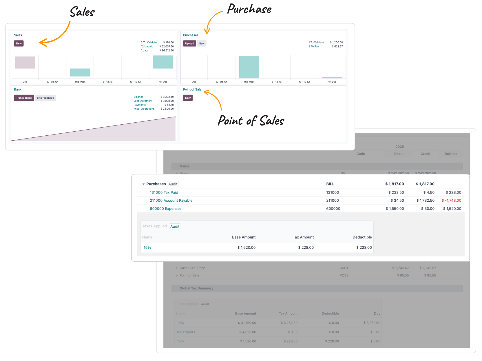 Auditoría de Diario de Contabilidad Odoo