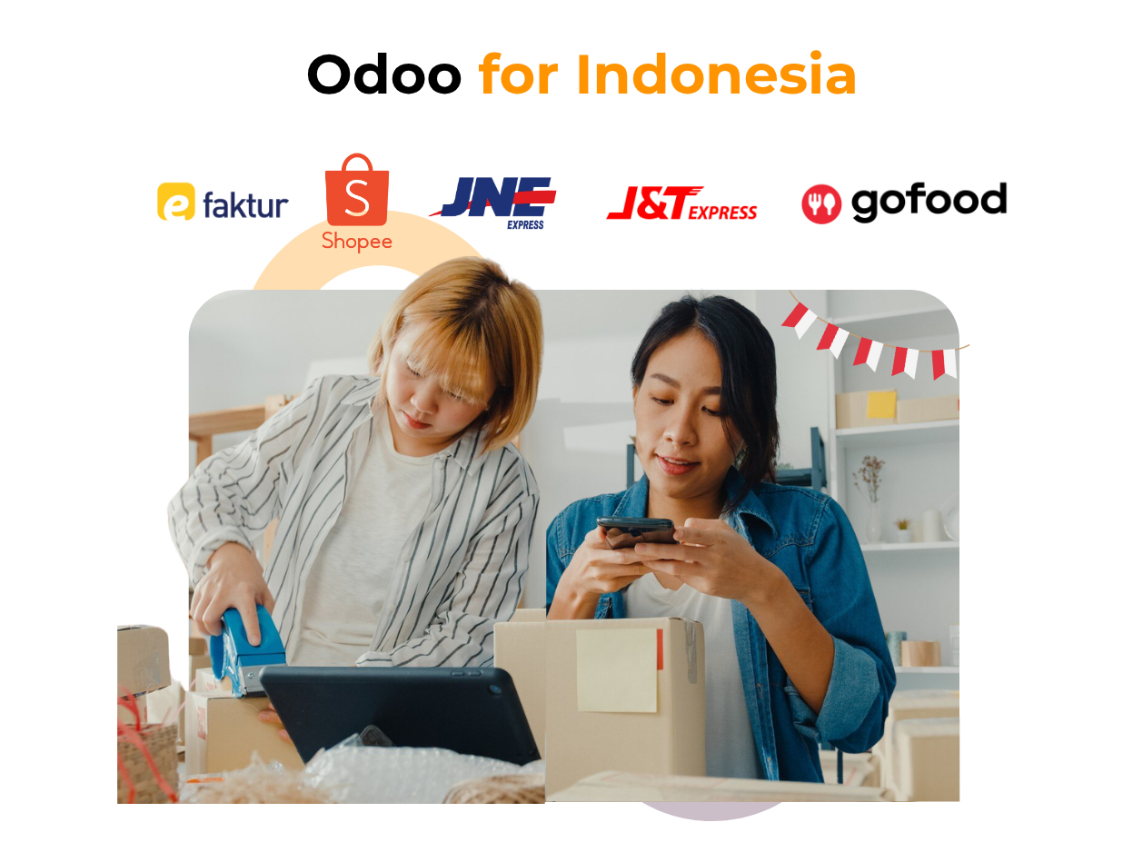 Soluciones Odoo para Indonesia