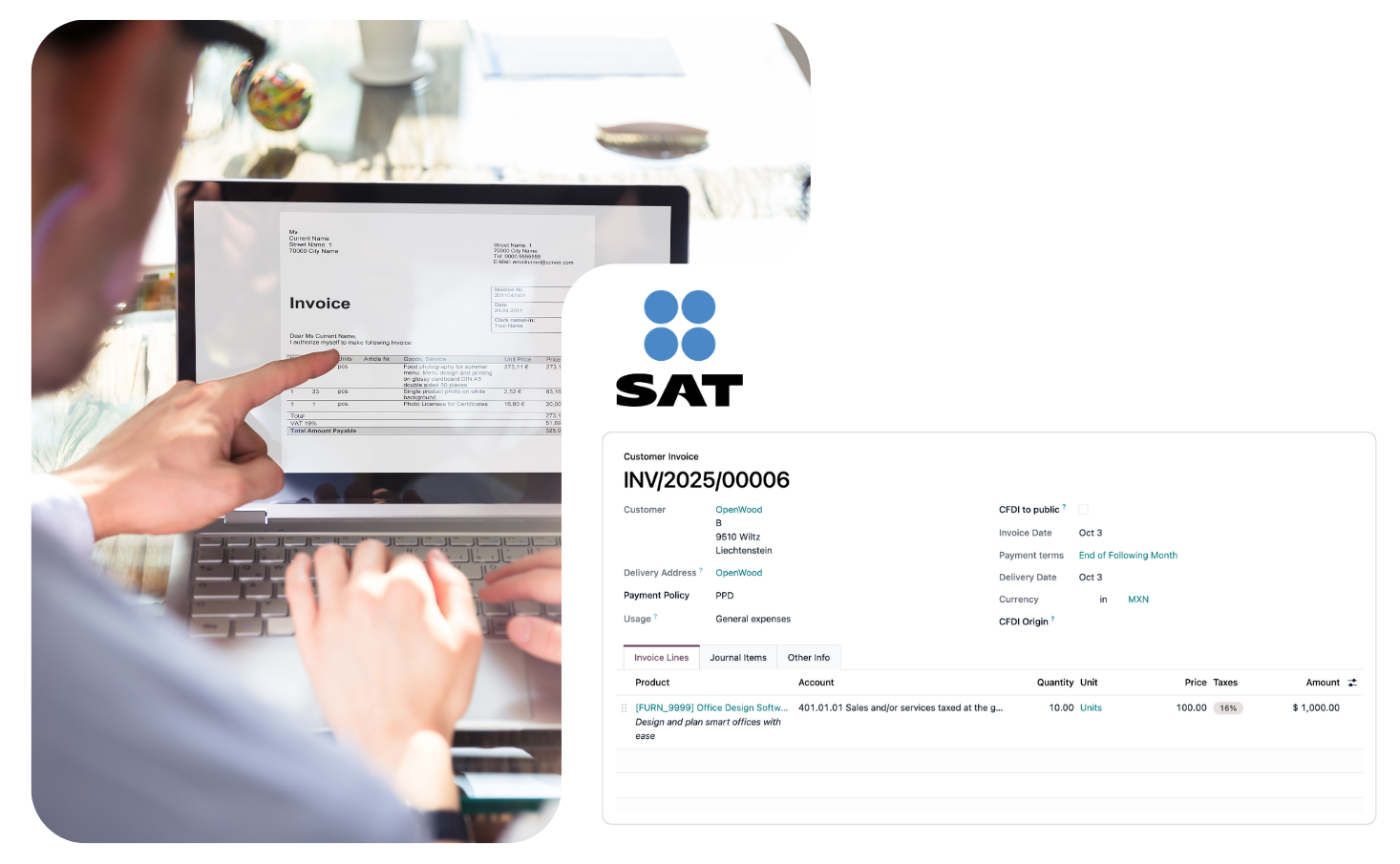 Integración de Facturación Electrónica y Firma Electrónica Obligatoria Mexicana Odoo