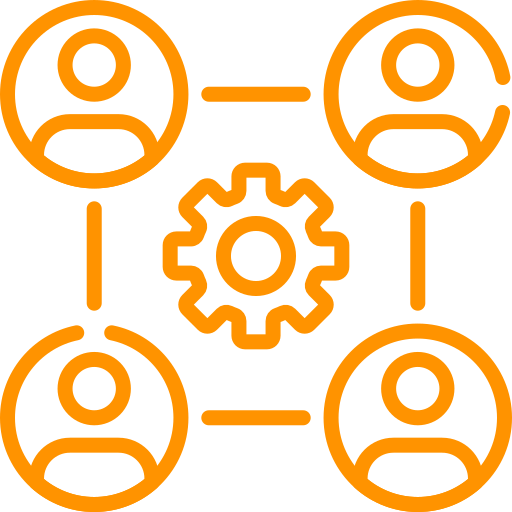 Optimized resource planning icon